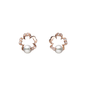 Mikimoto Cherry Blossom earrings
